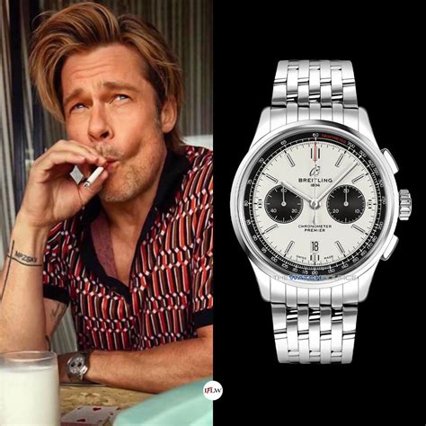 brad pitt breitling navitimer 8|Feature: Can You Guess Which Stars Love Their .